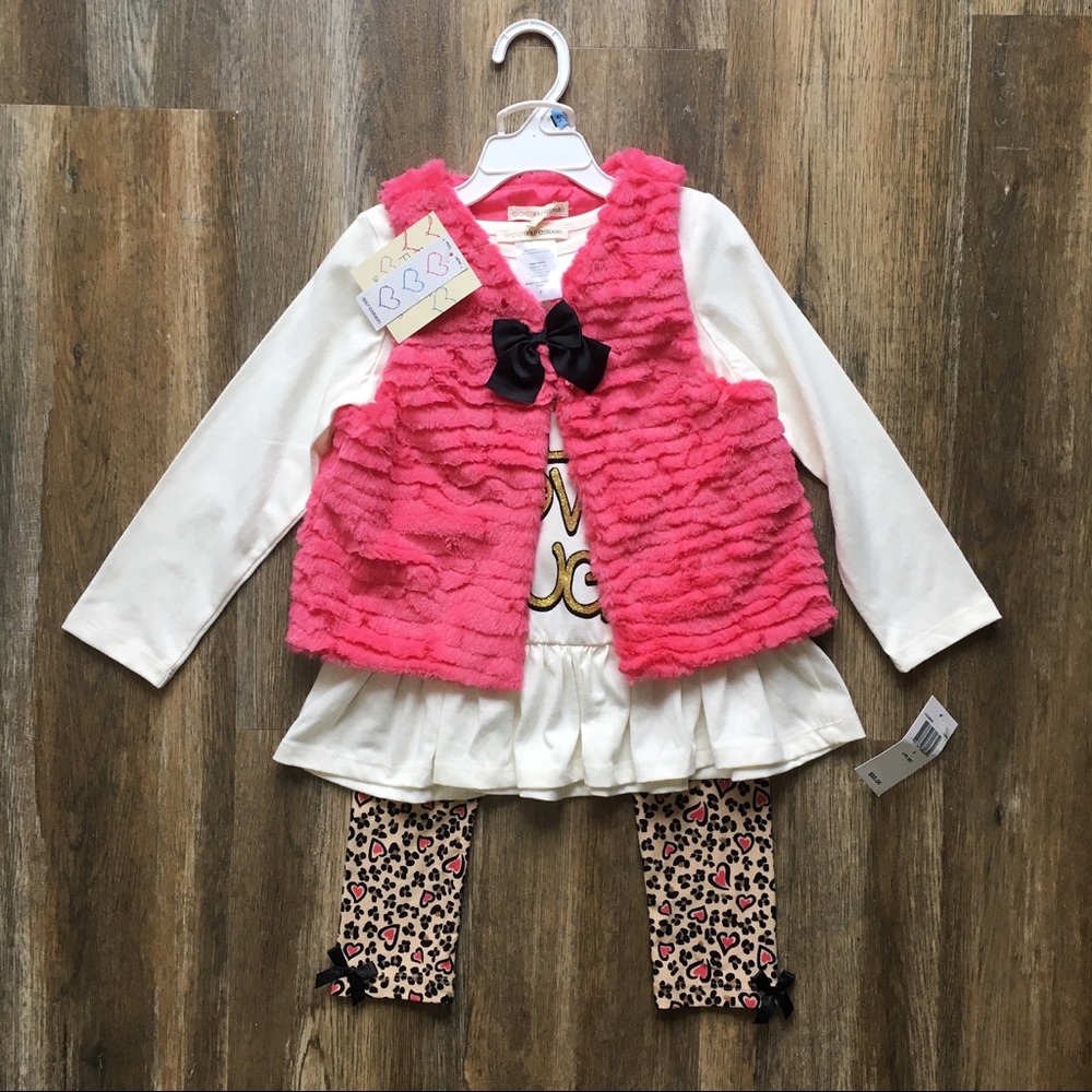 Self Esteem NWT girls matching outfit set